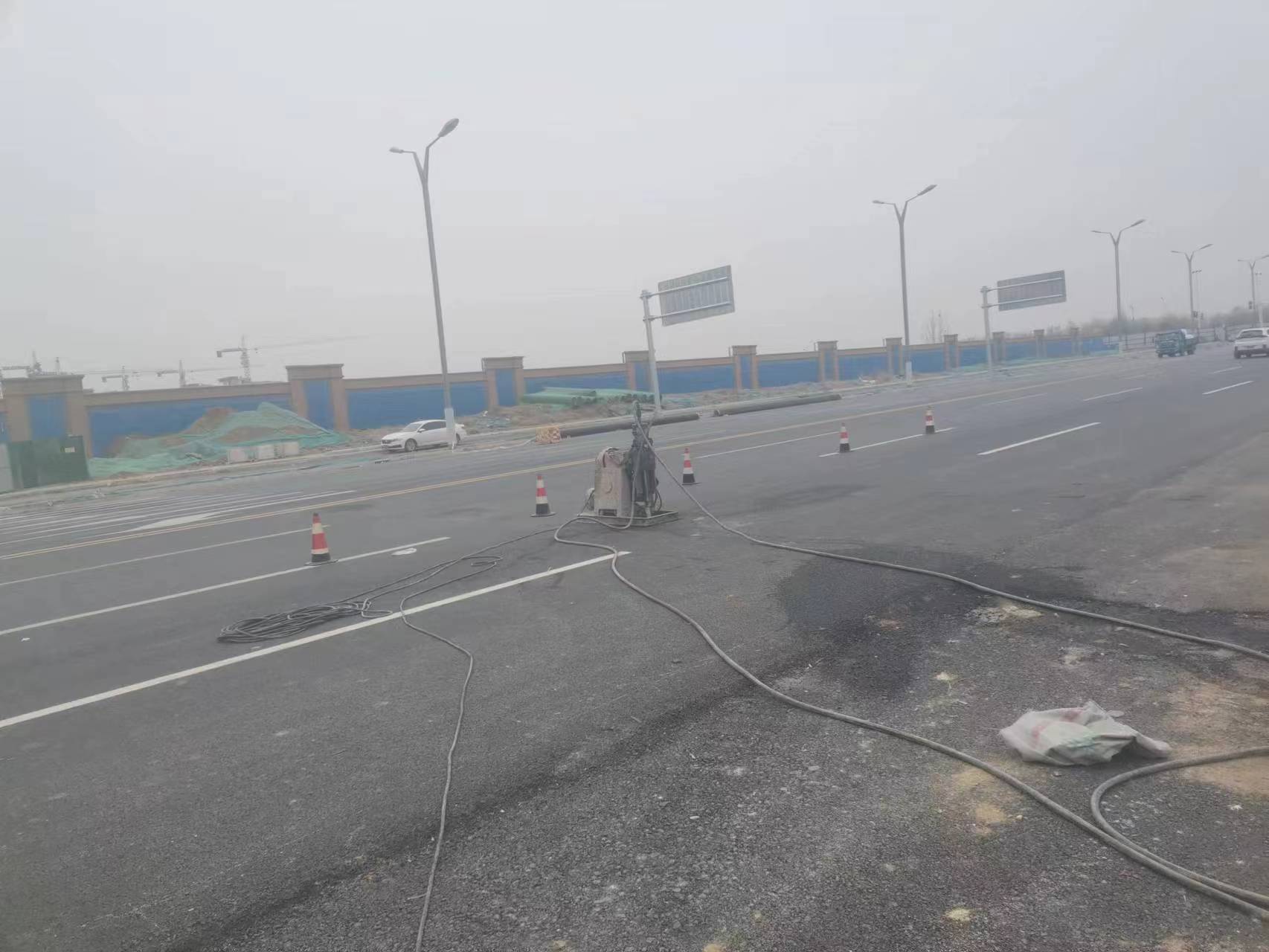 虎门镇马路注浆